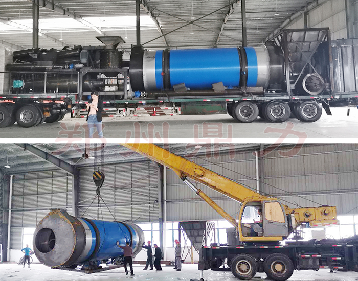 石油焦烘干機設備宣城項目