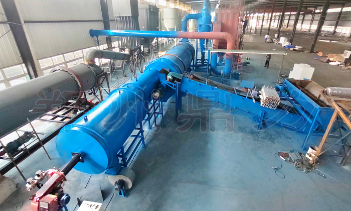 四川石油焦烘干機設備安裝