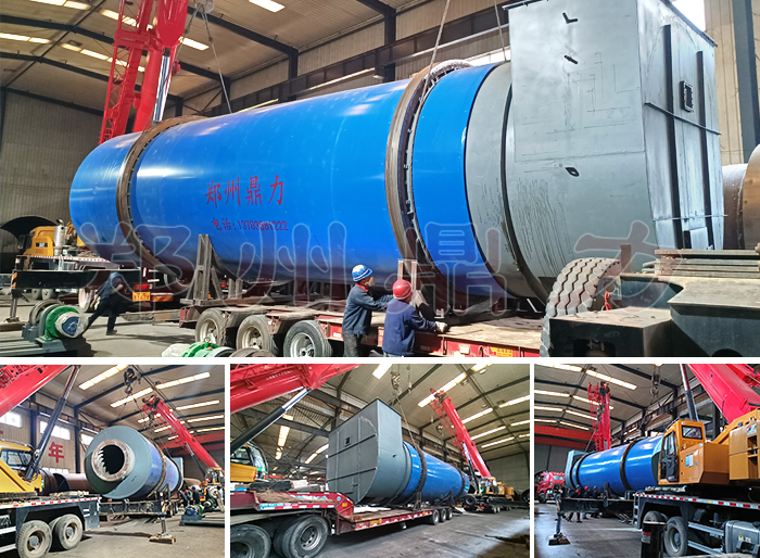 湖南石油焦烘干機發貨