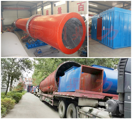 俄羅斯原煤烘干生產線發貨