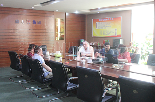 加納啤酒糟脫水烘干機客戶考察圖