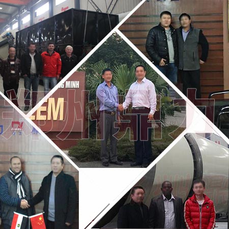 鄭州鼎力客戶合影