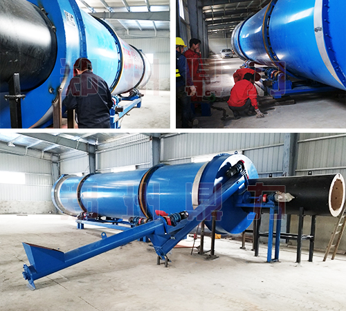 湖北啤酒糟烘干機設備